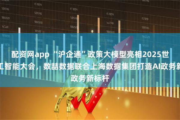 配资网app “沪企通”政策大模型亮相2025世界人工智能大会，数喆数据联合上海数据集团打造AI政务新标杆